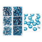 Boîtier bijoux 6 grandeurs Royal Blue - Ongles Elaine Lemay