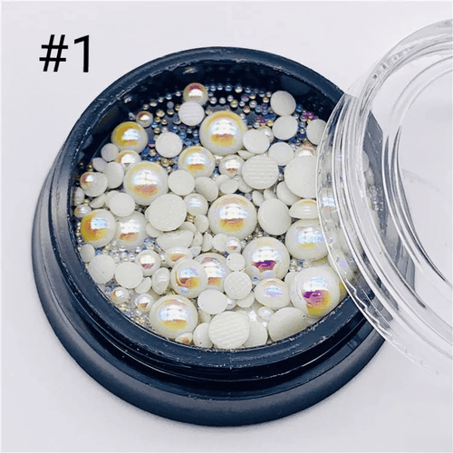 Boîtier de perles 1 - Ongles Elaine Lemay