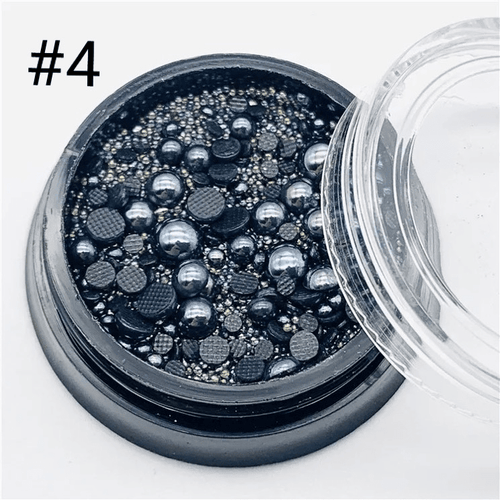 Boîtier de perles 4 - Ongles Elaine Lemay