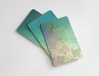Carte grattoir stylisée pqt de 3 - Ongles Elaine Lemay