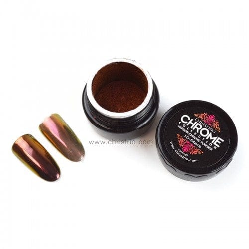 Chrome 10 Mars - Ongles Elaine Lemay