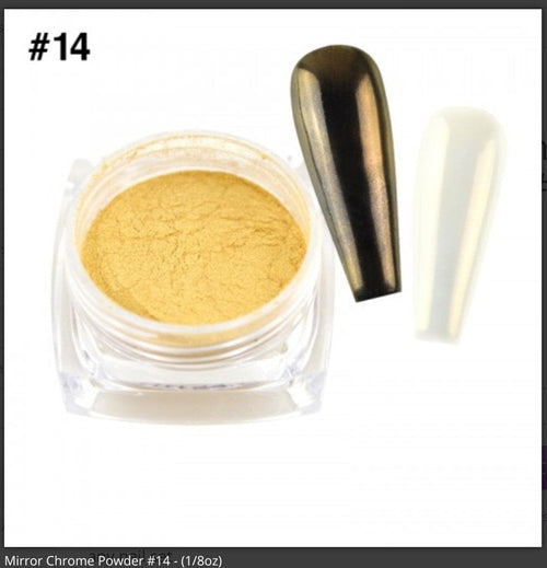 Chrome miroir 14 - Ongles Elaine Lemay