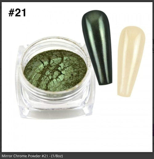 Chrome miroir 21 - Ongles Elaine Lemay
