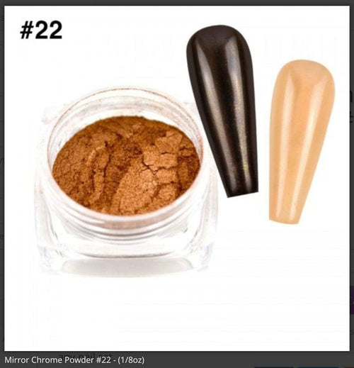 Chrome miroir 22 - Ongles Elaine Lemay