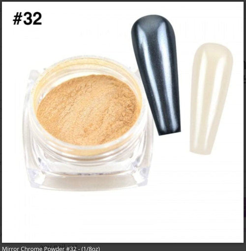 Chrome miroir 32 - Ongles Elaine Lemay