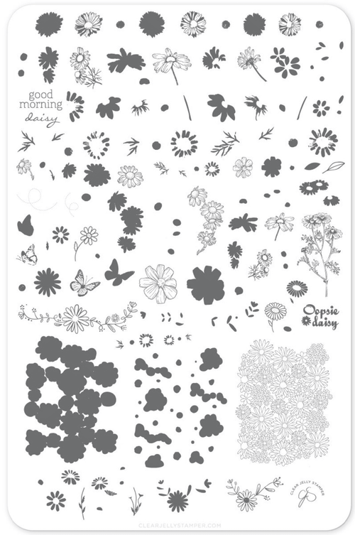 CJS-104 I Dream of Daisies - Ongles Elaine Lemay