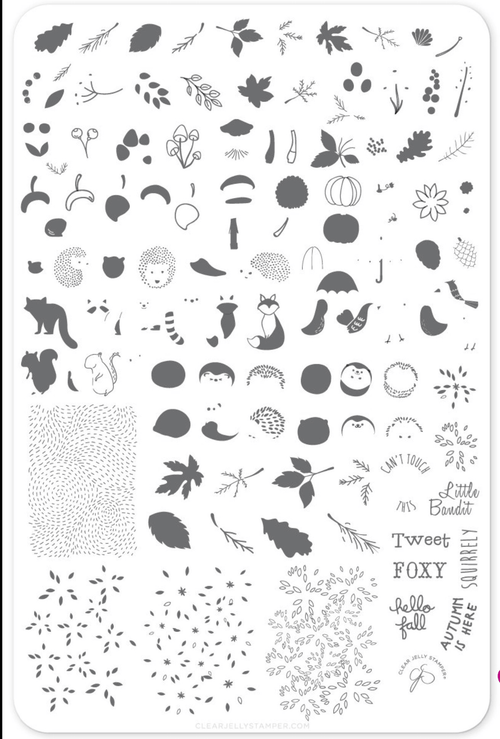 CJS-135 Autumn is Here - Ongles Elaine Lemay