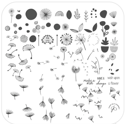 CJS-155 Wish Upon a Flower - Ongles Elaine Lemay