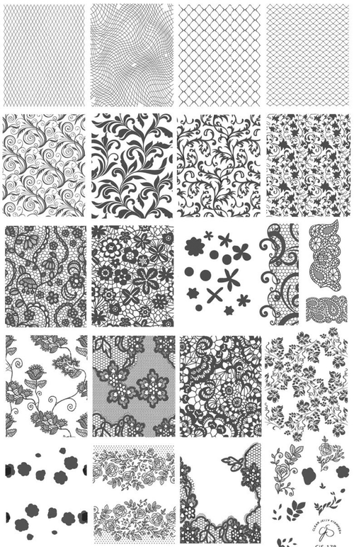 CJS-178 A Touch Of Lace - Ongles Elaine Lemay
