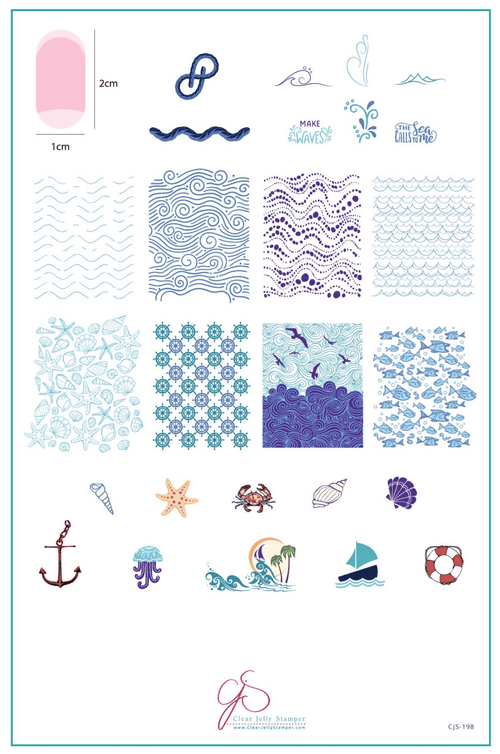CJS-198 Make Waves - Ongles Elaine Lemay
