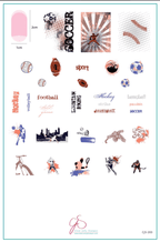 CJS-203 Grunge series Sports - Ongles Elaine Lemay
