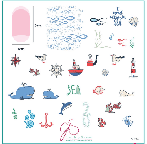CJS-207 I Need vitamin Sea - Ongles Elaine Lemay