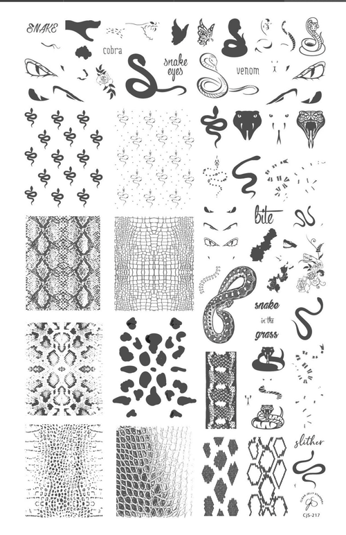 CJS-217 Snake - Ongles Elaine Lemay