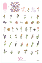CJS-237 Field of Flowers - Ongles Elaine Lemay
