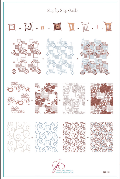 CJS-241 Funky Floral - Ongles Elaine Lemay