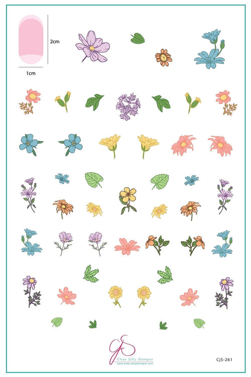 CJS-261 Finest Florals - Ongles Elaine Lemay
