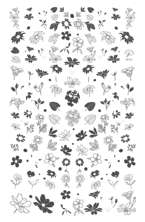 CJS-261 Finest Florals - Ongles Elaine Lemay