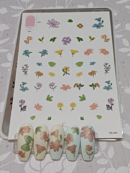 CJS-261 Finest Florals - Ongles Elaine Lemay
