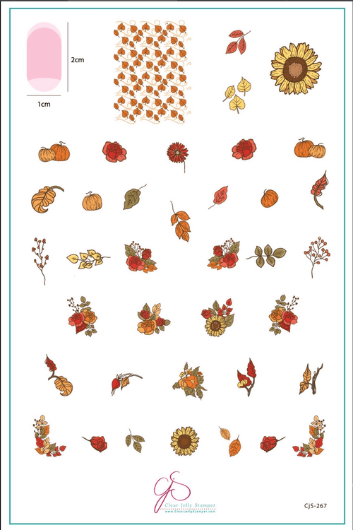 CJS-267 Harvest Bouquet - Ongles Elaine Lemay