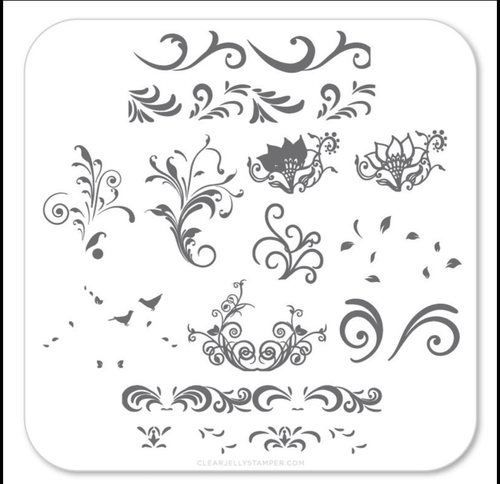 CJS-49 Petit Swirls - Ongles Elaine Lemay