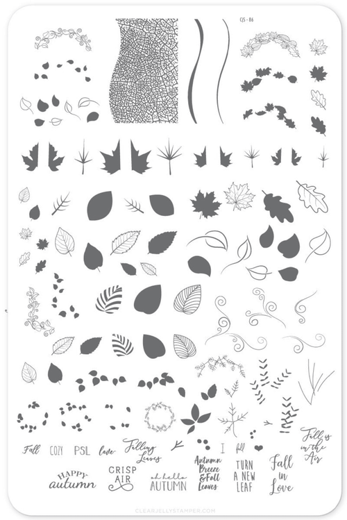 CJS-86 Forever Autumn - Ongles Elaine Lemay