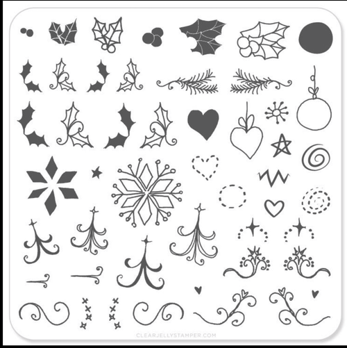 CJS-C-05 Wonderful winter - Ongles Elaine Lemay