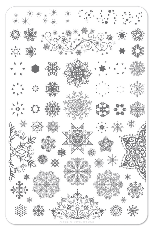CJS-C-14 Diamonds in ice - Ongles Elaine Lemay