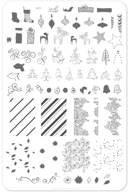 CJS-C-21 Baubles & Bells - Ongles Elaine Lemay