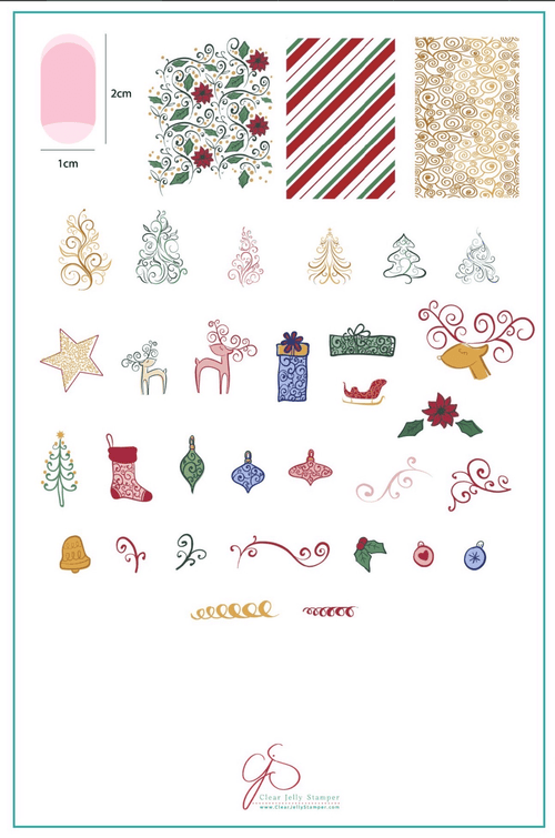 CJS-C-21 Baubles & Bells - Ongles Elaine Lemay