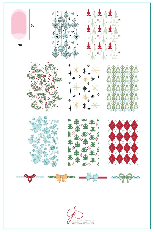 CJS-C-25 Pretty Paper Classic - Ongles Elaine Lemay