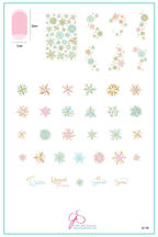 CJS-C-30 Painted Snowflakes - Ongles Elaine Lemay