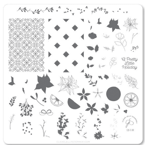 CJS-C-33 A Pretty little holiday - Ongles Elaine Lemay