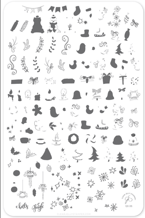 CJS-C-35 Festive & Flirty - Ongles Elaine Lemay
