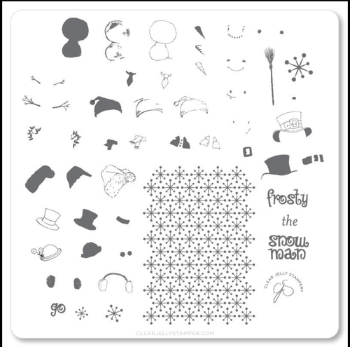 CJS-C-40 Do you want to build a snowman - Ongles Elaine Lemay