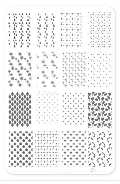 CJS-C-42 Pretty paper jolly - Ongles Elaine Lemay