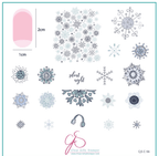CJS-C-56 Silent night - Ongles Elaine Lemay
