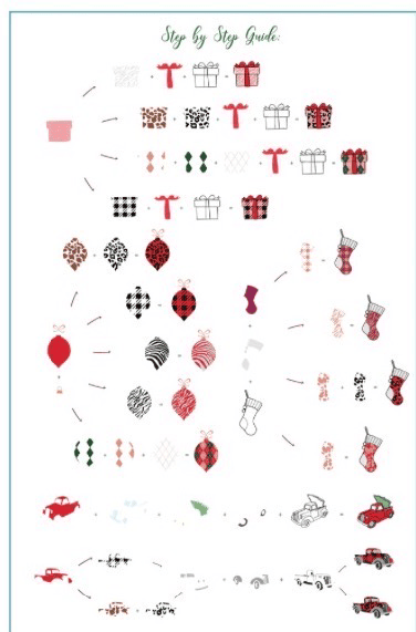 CJS-C-74 Patterned Holidays 2.0 - Ongles Elaine Lemay