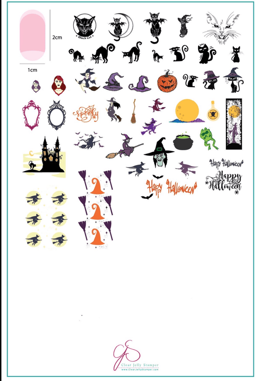 CJS-H-36 Be Witched - Ongles Elaine Lemay