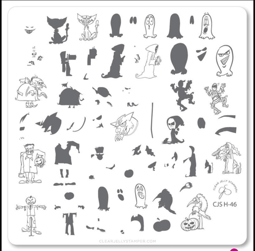 CJS-H-46 Spooky Tunes - Ongles Elaine Lemay