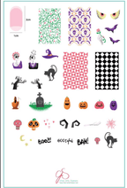 CJS-H-47 BOO-tiful - Ongles Elaine Lemay