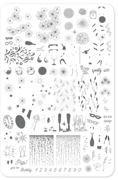 CJS-H-48 Pop the Bubbly - Ongles Elaine Lemay
