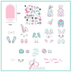 CJS-H-53 Bunny Bits - Ongles Elaine Lemay