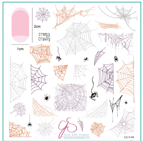 CJS-H-80 Creepy Crawly - Ongles Elaine Lemay