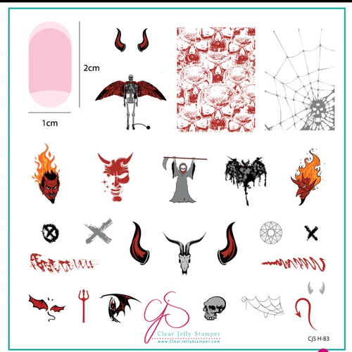 CJS-H-83 Lil Devil - Ongles Elaine Lemay