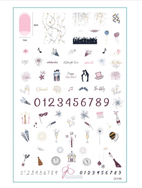 CJS-H-84 New Year New You - Ongles Elaine Lemay