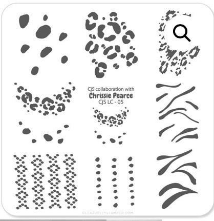 CJS-LC-05 Perfect Print Chrissie Pearce - Ongles Elaine Lemay