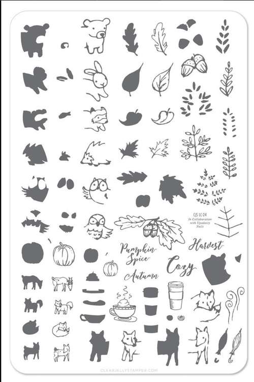 CJS-LC-25 Pumpkin Spice - Ongles Elaine Lemay