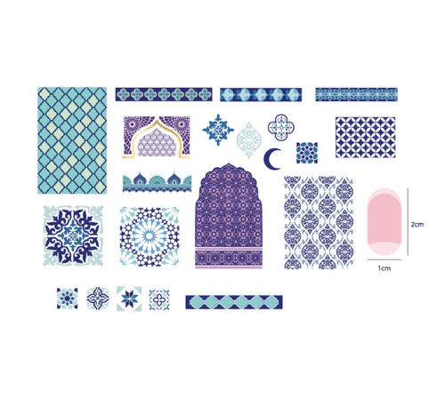 CJS-LC-26 Moorish Motifs (Maroc & Espagne) - Ongles Elaine Lemay