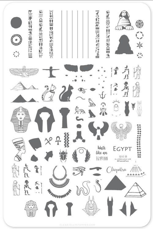 CJS-LC-33 Jewels of Egypt - Ongles Elaine Lemay