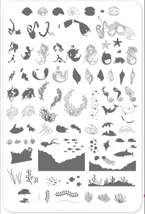 CJS-LC-48 Suzie’s Mermaid & Things - Ongles Elaine Lemay